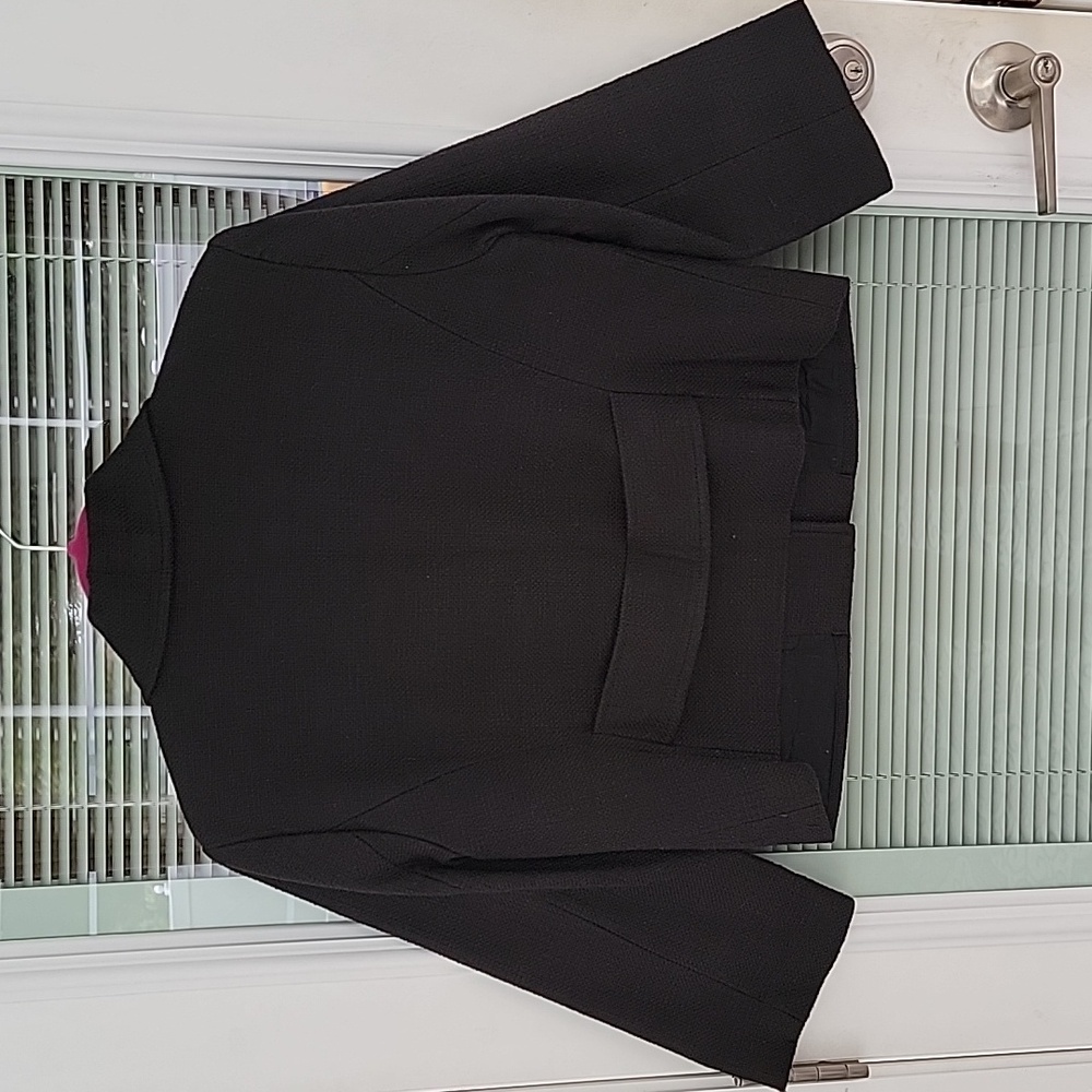 Vintage Izod Cotton Blend Cropped Woven Single Botton Jacket Sz M - Picture 5 of 7